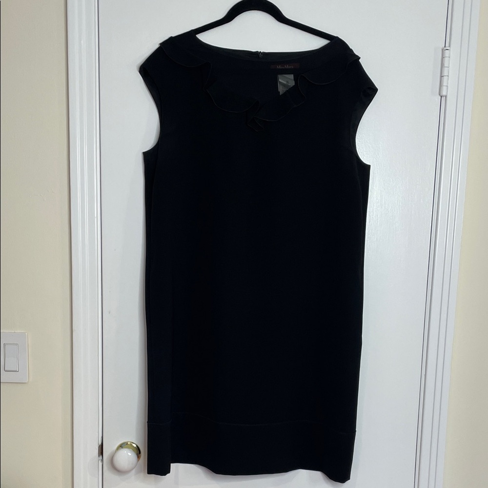 MaxMara Black Sleeveless Dress